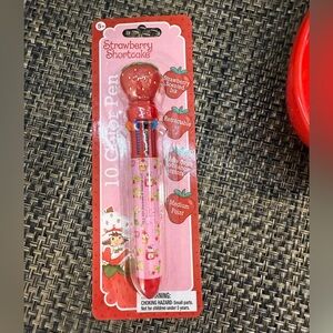 NWT Strawberry Shortcake Scented 10 Color Pen Smells Amazing